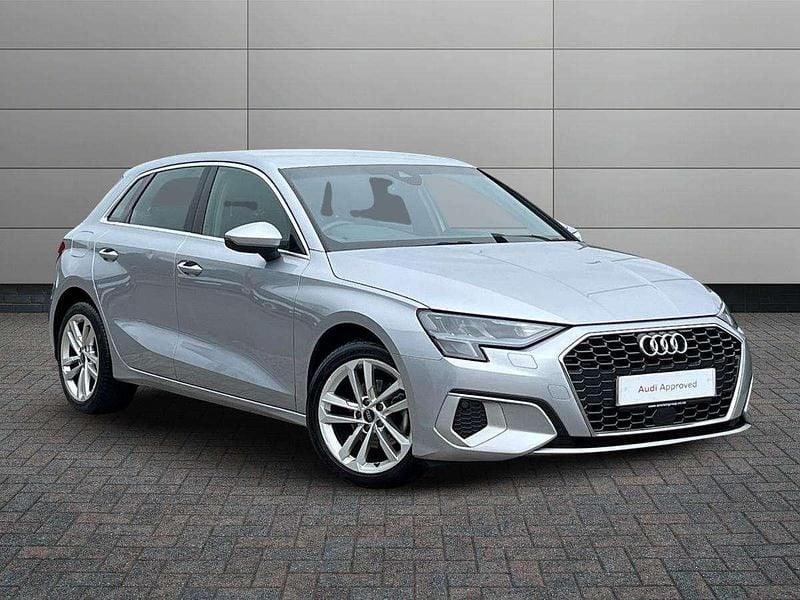 Silver Used 2023 Audi A3 Sport Hatchback | £18,784 (Fair price) - Image 1/4