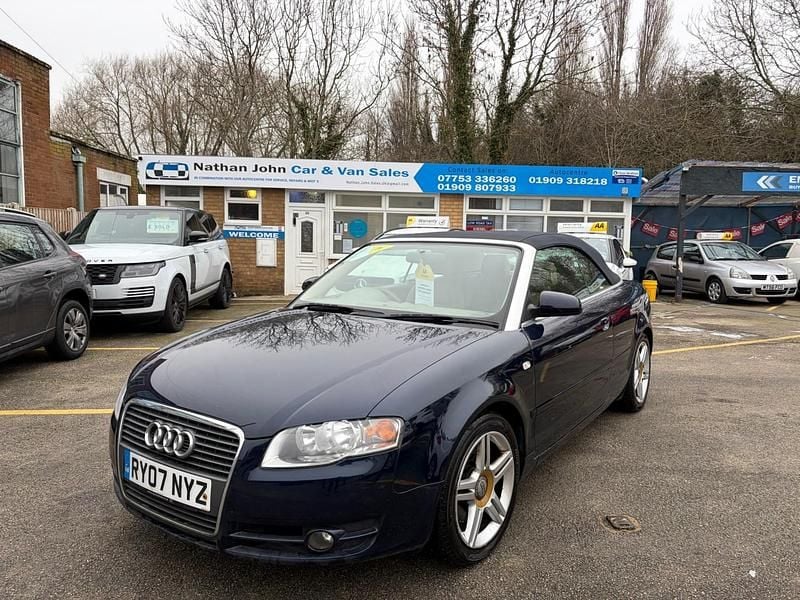 Blue Used 2007 Audi A4 Cabriolet Sport Cabriolet | £2,995 - Image 1/3