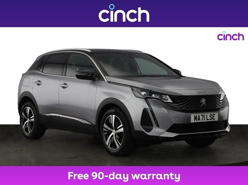 Grey Used 2021 Peugeot 3008 GTi SUV | £17,649 (Fair price) - Image 1/3
