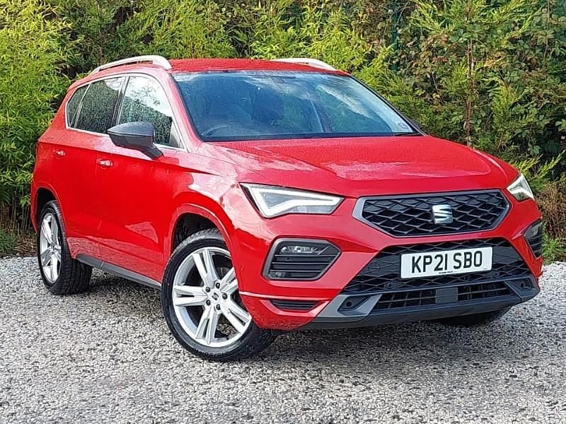 Red Used 2021 Seat Ateca FR SUV | £15,498 (Fair price) - Image 1/4