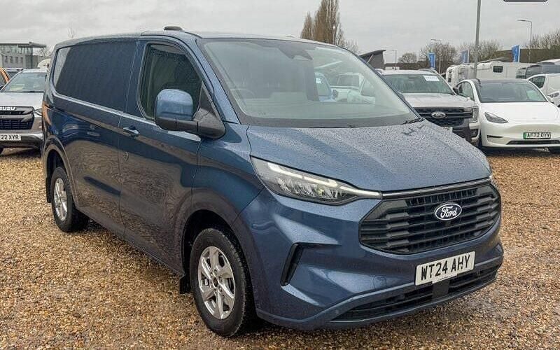 Used Ford Transit Custom Limited 136 HP (100 kW) 2024 Blue Van