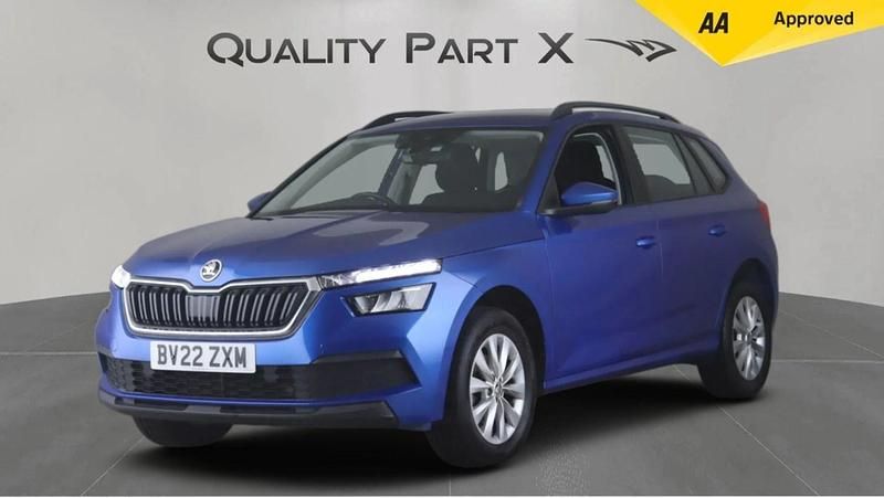 Used Skoda Kamiq 95 HP (69 kW) 2022 Blue SUV