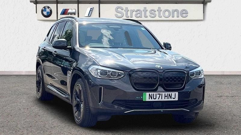 Grey Used 2021 BMW iX3 Shadowline SUV | £23,299 (Fair price) - Image 1/3