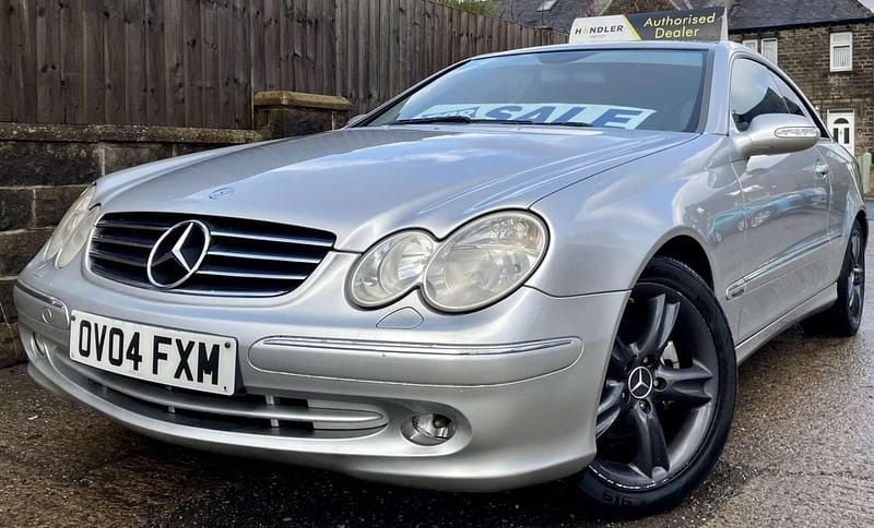 Silver Used 2004 Mercedes CLK320 Avantgarde Coupe | £1,495 (Fair price) - Image 1/4