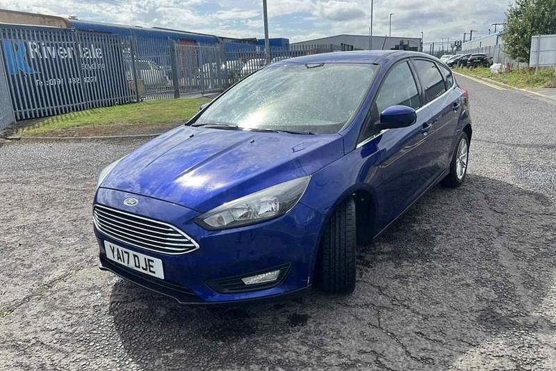 Blue Used 2017 Ford Focus Zetec Hatchback | £3,695 (Good price) - Image 1/1