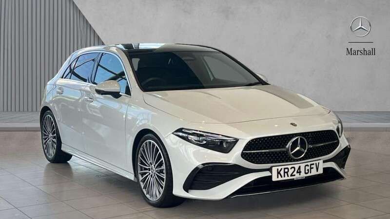 White Used 2024 Mercedes A200 AMG Line Premium Plus Hatchback | £29,554 (Expensive) - Image 1/4
