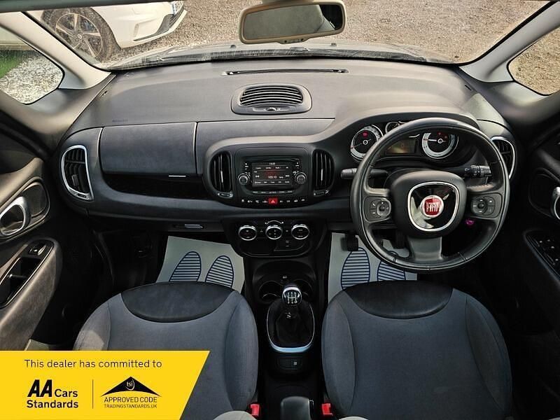 Used Fiat 500L Lounge 85 HP (62 kW) 2013 Grey/white MPV