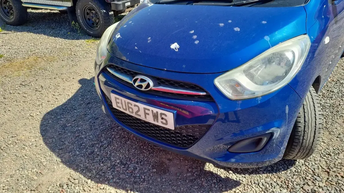 Used Hyundai i10 Classic 86 HP (63 kW) 2012 Blue Hatchback
