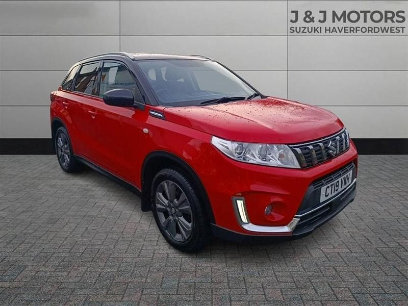 Red Used 2019 Suzuki Vitara SZ-T Hatchback | £10,495 (Fair price) - Image 1/4