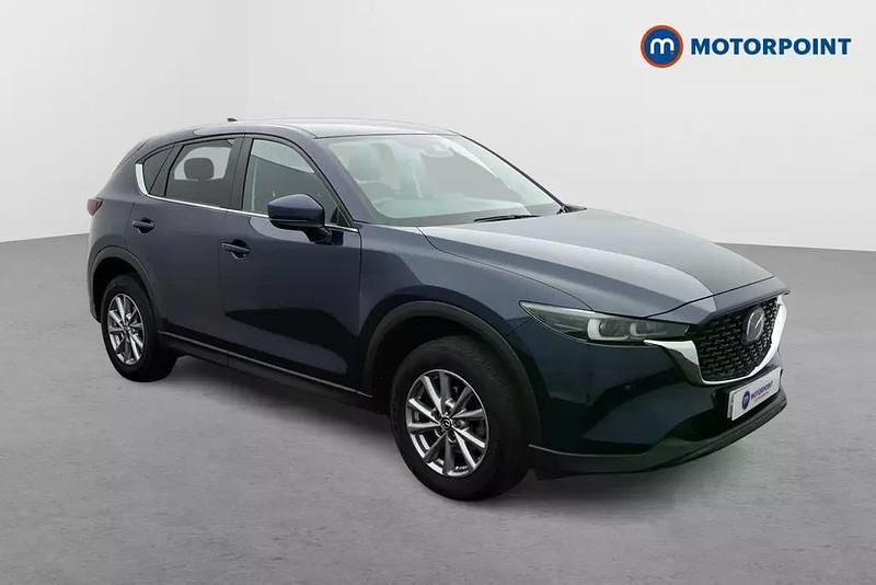 Blue Used 2024 Mazda CX-5 Center-Line SUV | £20,599 (Super price) - Image 1/4