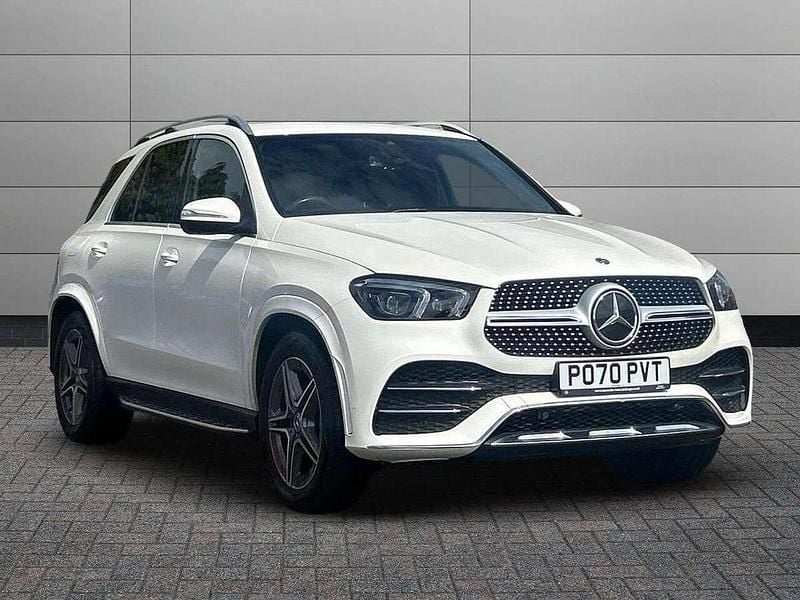 White Used 2020 Mercedes GLE350 AMG line SUV | £40,490 (Fair price) - Image 1/4