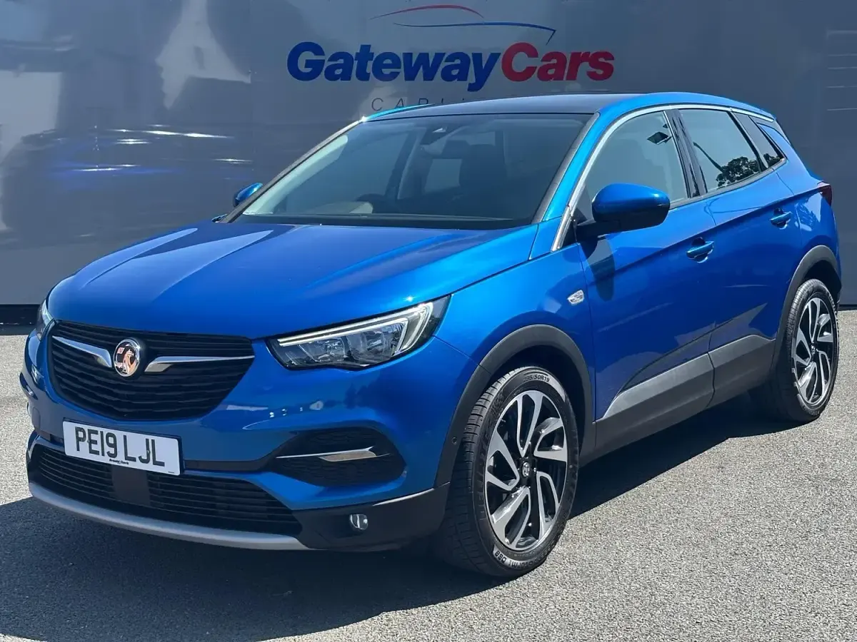 Used Vauxhall Grandland X Elite 130 HP (95 kW) 2019 Blue SUV