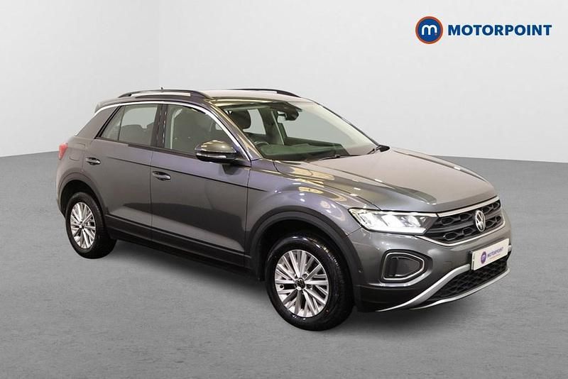 Grey Used 2023 VW T-Roc Life SUV | £20,649 (Fair price) - Image 1/4