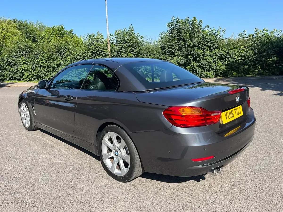 Used BMW 420 Cabriolet Luxury Line 190 HP (139 kW) 2016 Grey Cabriolet