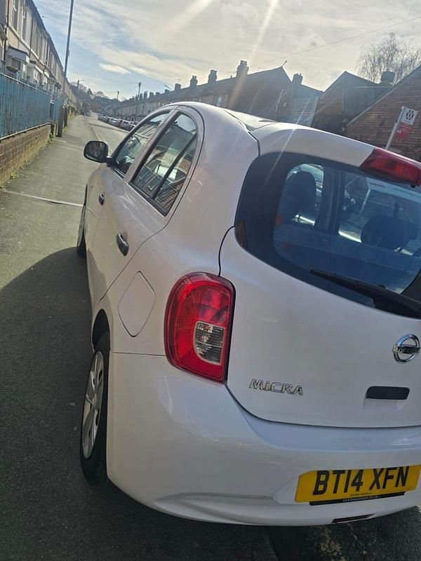 Used Nissan Micra Visia 2014 White Hatchback
