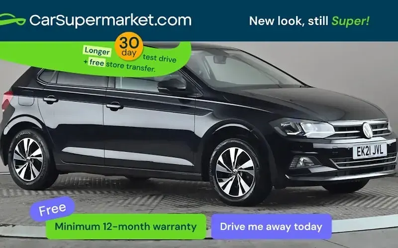 Begagnad VW Polo Match 80 HK (58 kW) 2021 Halvkombi