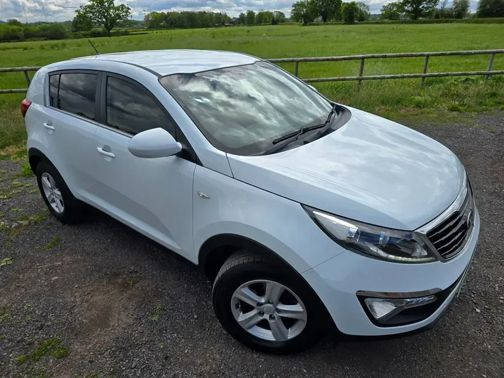 Begagnad Kia Sportage 2015 Vit SUV