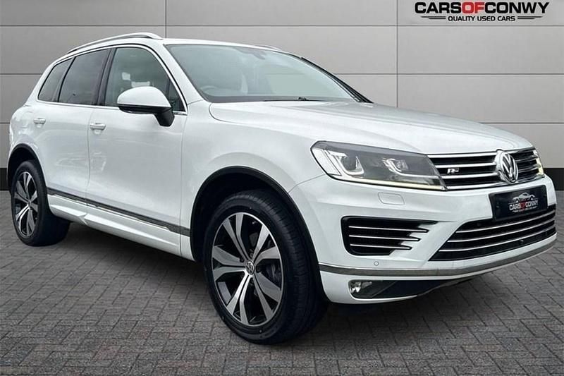 Used VW Touareg R-line 262 HP (192 kW) 2015 White SUV