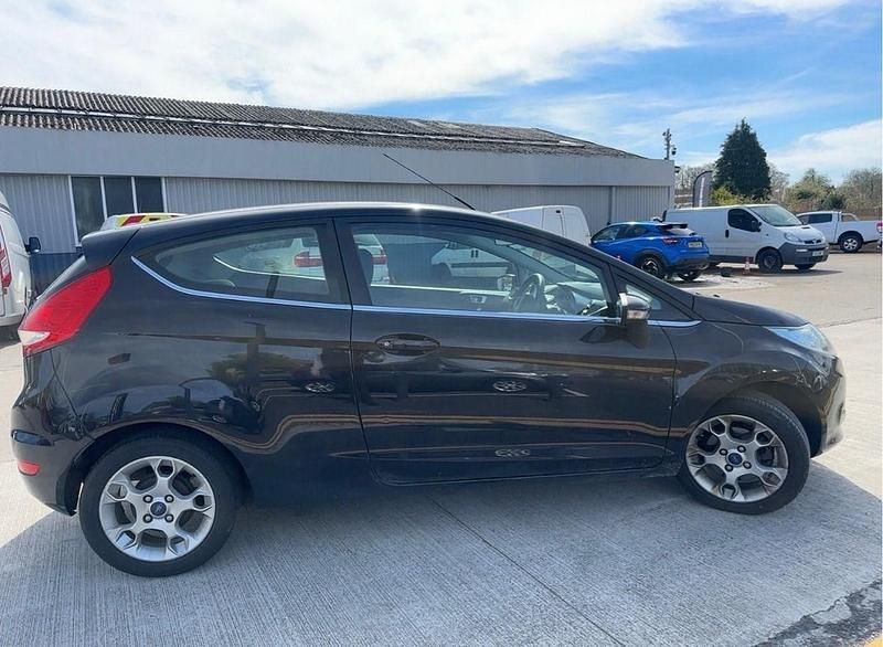 Used Ford Fiesta Zetec 2012 Black Hatchback