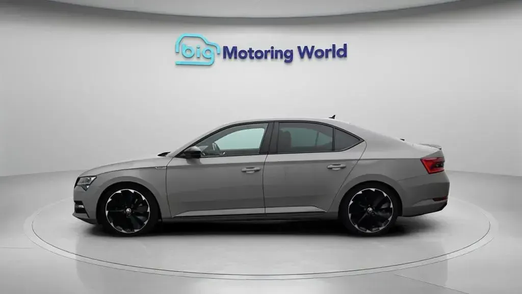 Used Skoda Superb SportlinePlus 190 HP (139 kW) 2020 Grey Hatchback