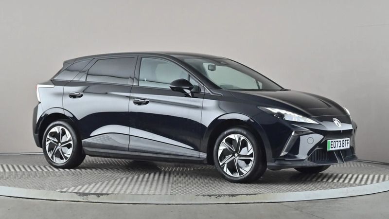 Black Used 2023 MG MG4 EV Trophy Hatchback | £17,698 (Good price) - Image 1/4