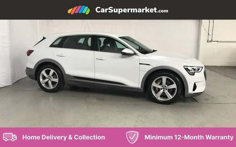 White Used 2022 Audi e-tron Comfort SUV | £18,876 (Super price) - Image 1/4