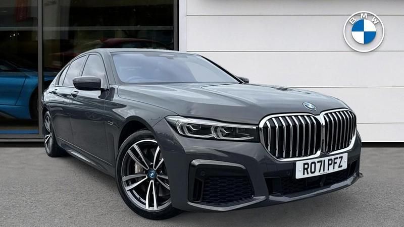 Grey Used 2021 BMW 745e M Sport Sedan | £37,311 (Fair price) - Image 1/4