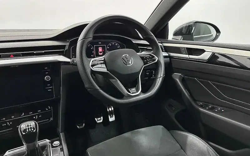 Used VW Arteon R-line 150 HP (110 kW) 2021 Black Hatchback