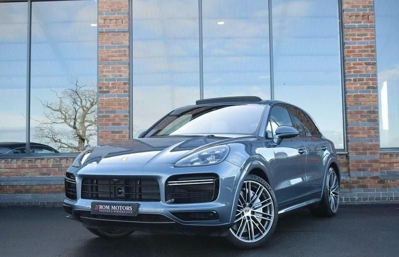Blue Used 2019 Porsche Cayenne Turbo SUV | £52,999 (Fair price) - Image 1/4