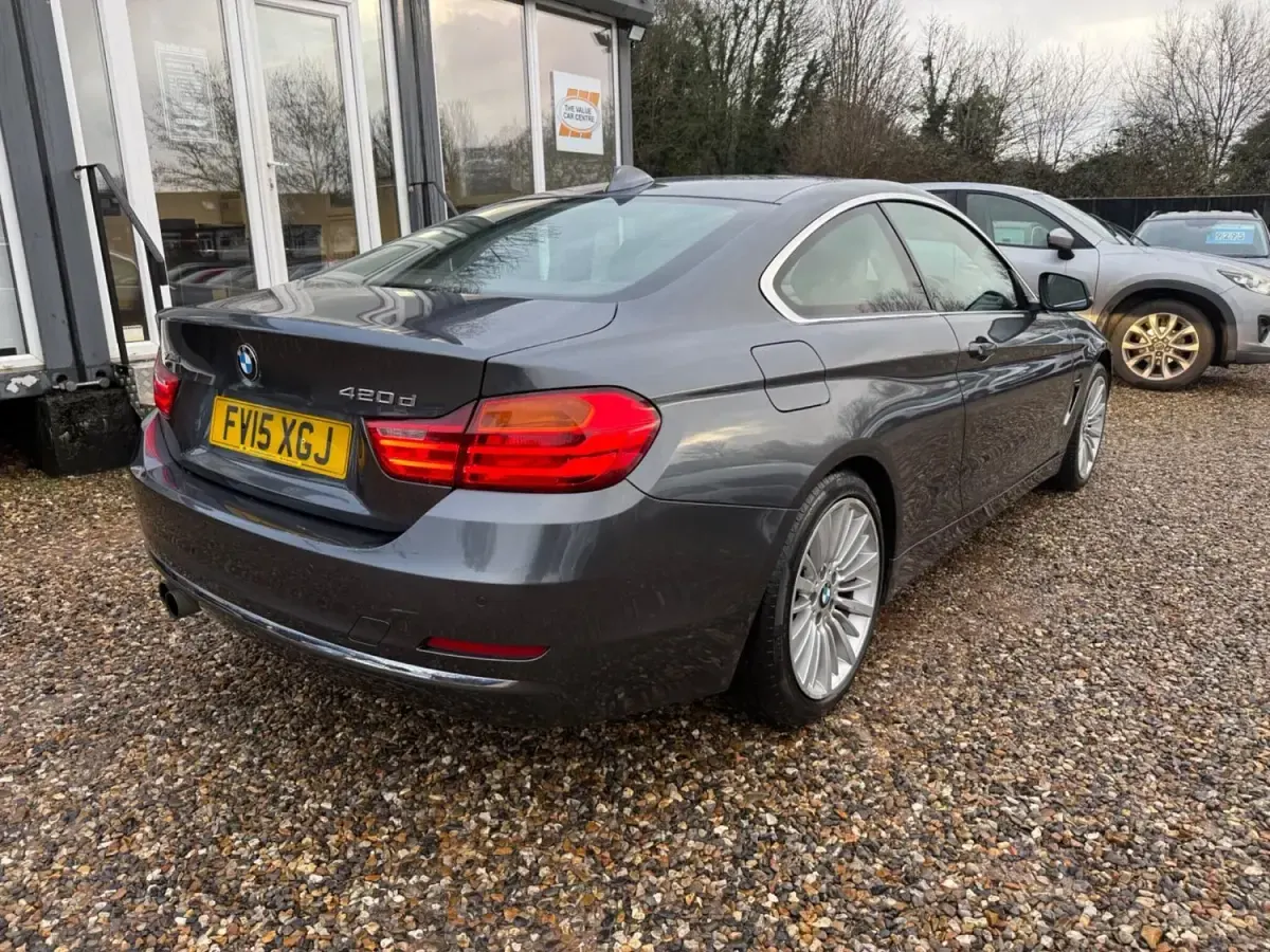 Używany BMW 420 Luxury Line 2015 Szary Coupe
