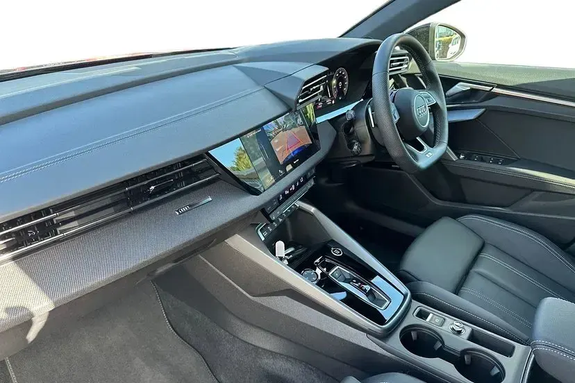 Used Audi A3 Black Edition 150 HP (110 kW) 2025 Blue Hatchback