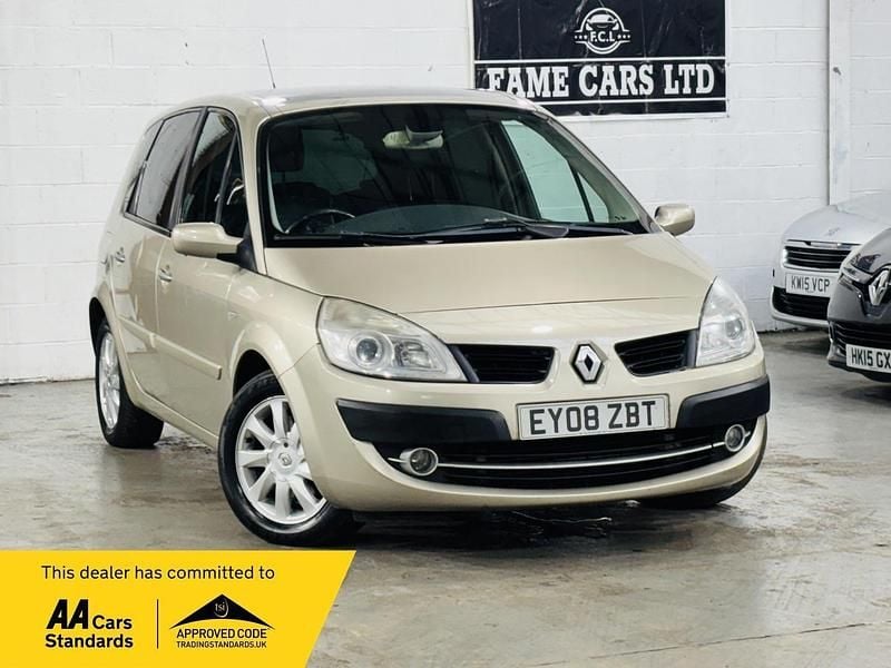 Gold Used 2008 Renault Scénic II Dynamique MPV | £800 - Image 1/3