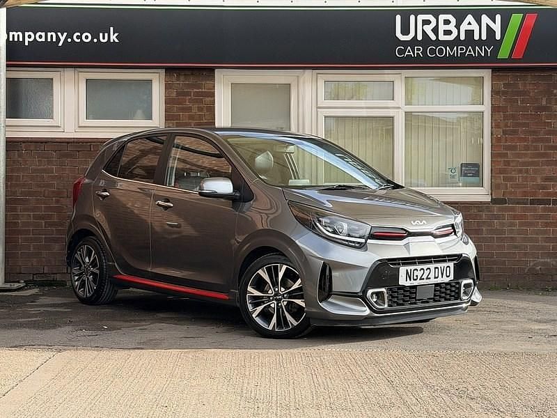 Used Kia Picanto GT-Line S 100 HP (73 kW) 2022 Grey Hatchback