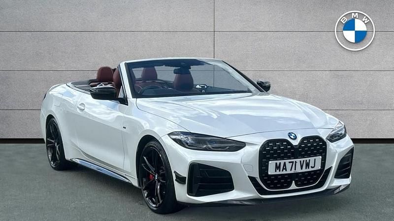 White Used 2021 BMW M440 M Sport Sedan | £35,990 (Fair price) - Image 1/4