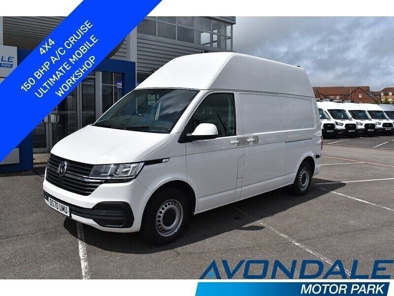 White Used 2021 VW T6.1 Startline Van | £17,490 (Super price) - Image 1/3
