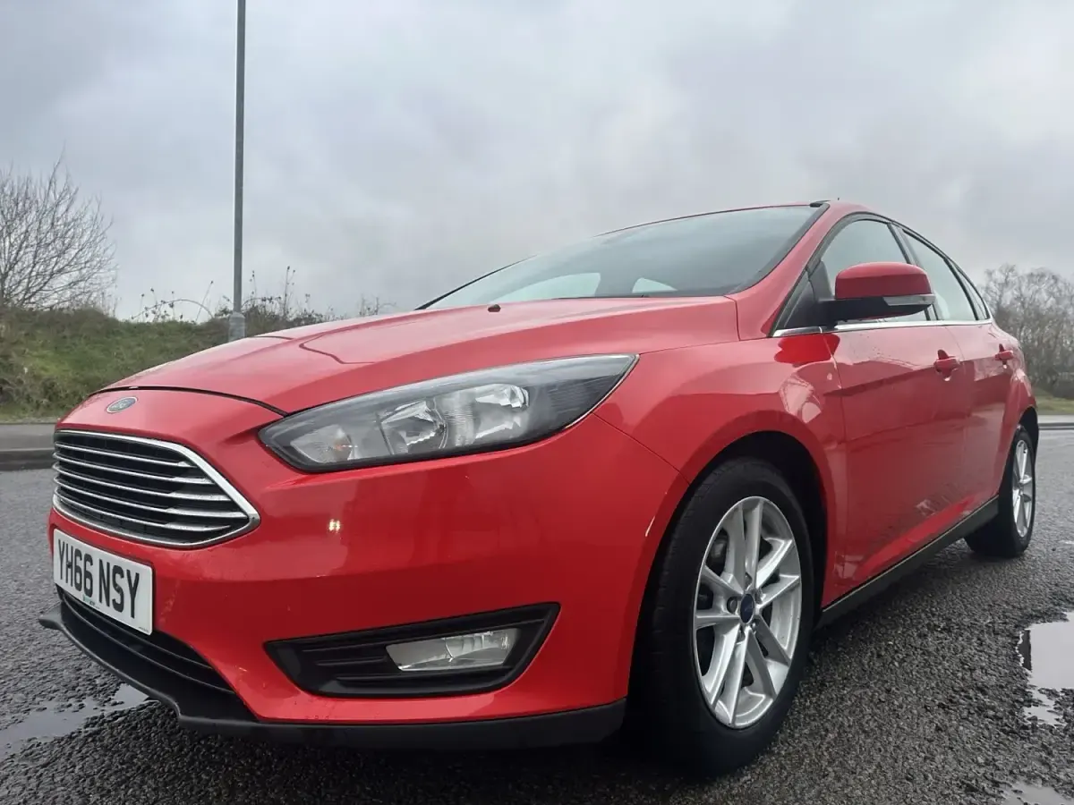 Usado Ford Focus Zetec 2016 Vermelho Citadino