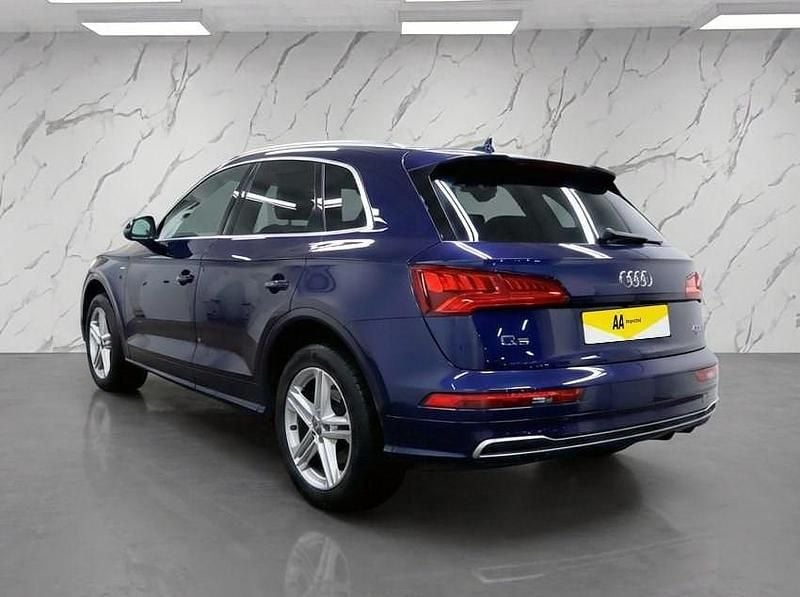 Used Audi Q5 S-Line 190 HP (139 kW) 2019 Blue SUV