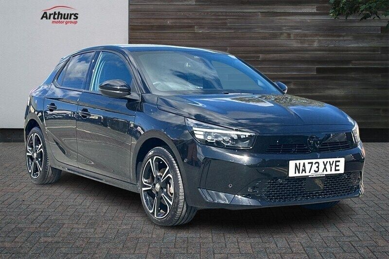 Black Used 2023 Vauxhall Corsa Ultimate Hatchback | £17,696 (A bit pricey) - Image 1/4