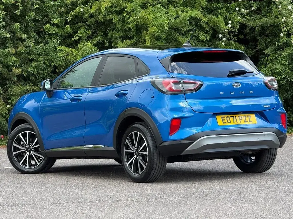 Used Ford Puma Titanium 125 HP (91 kW) 2021 Blue SUV