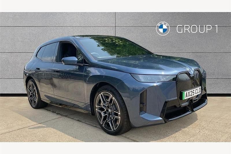 Blue New 2025 BMW iX M Sport SUV | £79,450 - Image 1/4