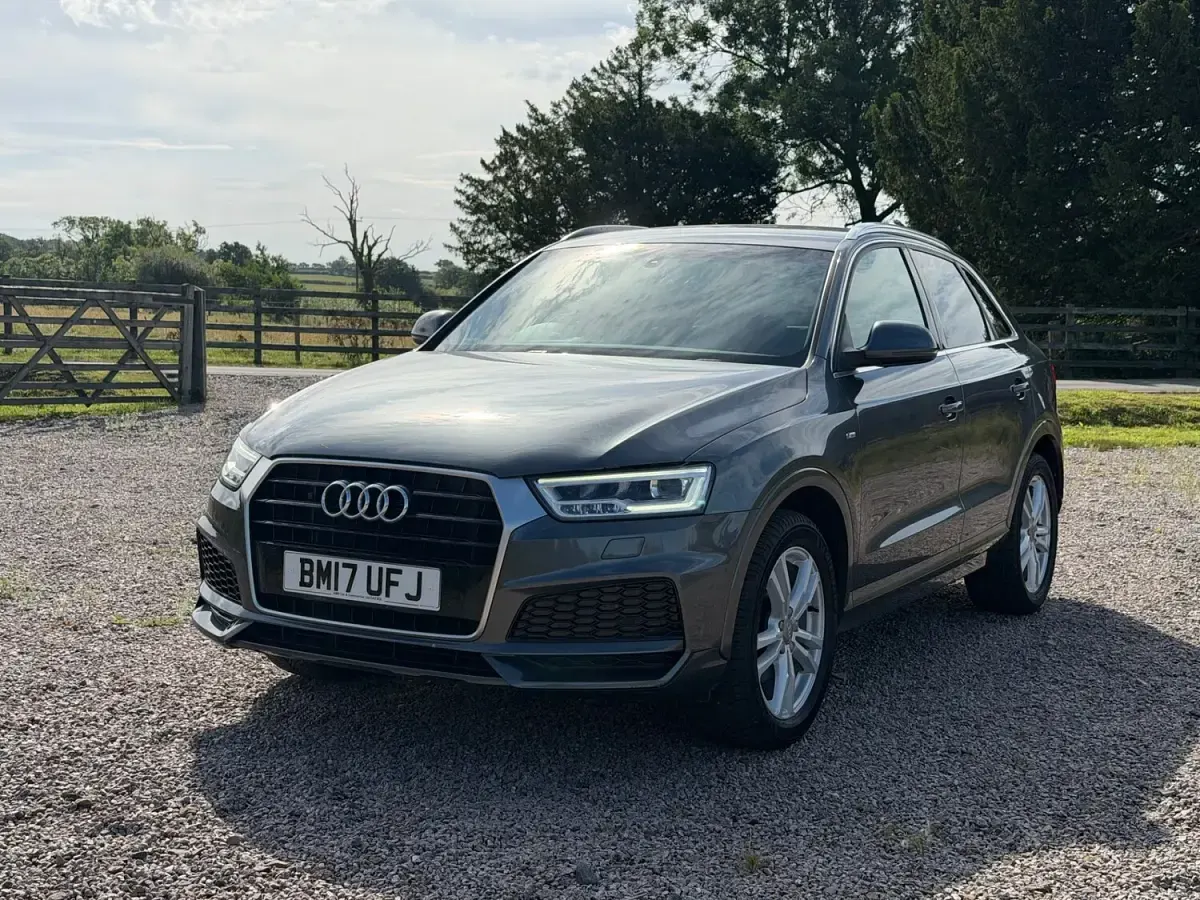 Used Audi Q3 S-Line 150 HP (110 kW) 2017 Grey SUV
