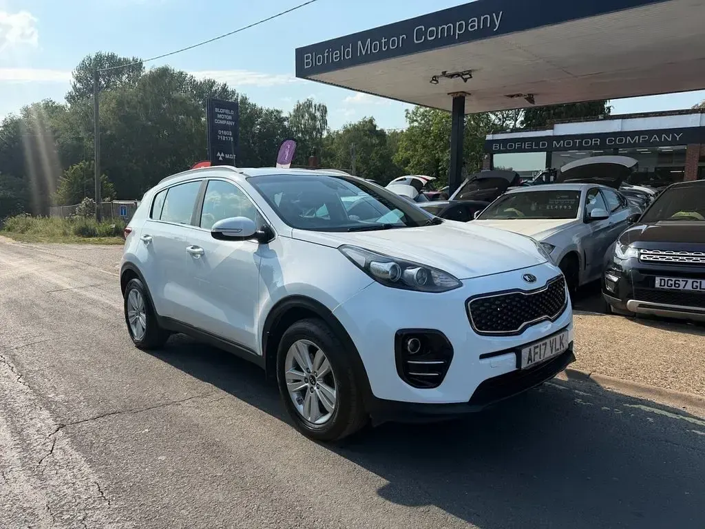 Used Kia Sportage 115 HP (84 kW) 2017 White SUV