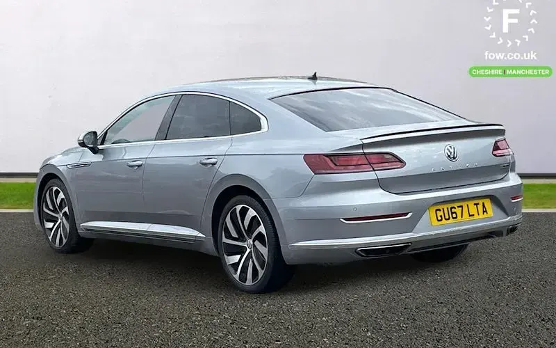 Used VW Arteon R-line 280 HP (205 kW) 2017 Silver Hatchback
