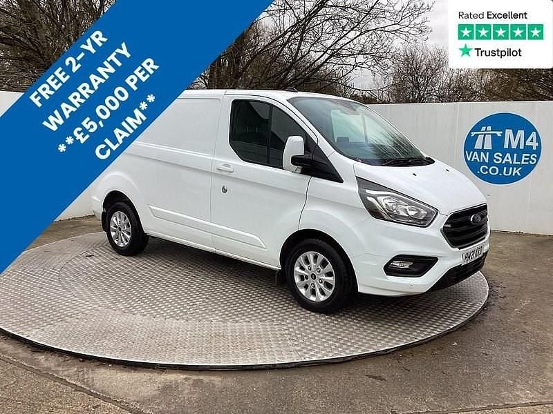 Used Ford Transit Custom Limited 130 HP (95 kW) 2021 White Van