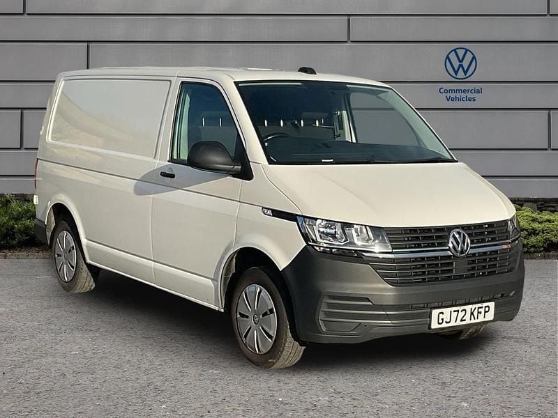 Candy white Used 2022 VW T6.1 Startline Van | £17,985 (Fair price) - Image 1/4