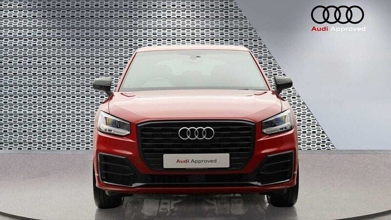 Used Audi Q2 Black Edition 114 HP (83 kW) 2019 Red SUV