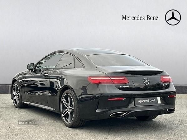Usado Mercedes E400 AMG Line Premium 2017 Preto Coupé