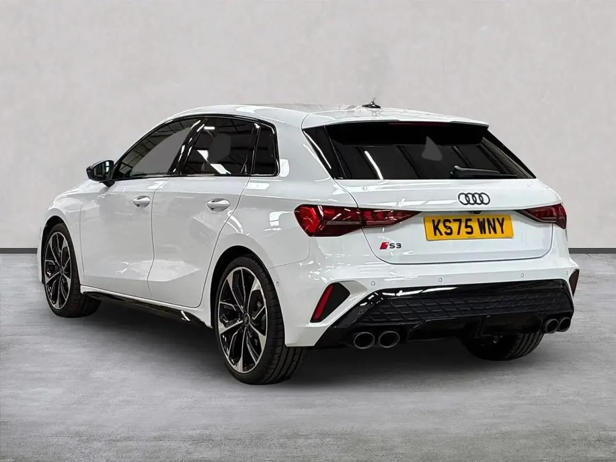 Used Audi S3 Sportback Black Edition 333 HP (244 kW) 2025 White Hatchback