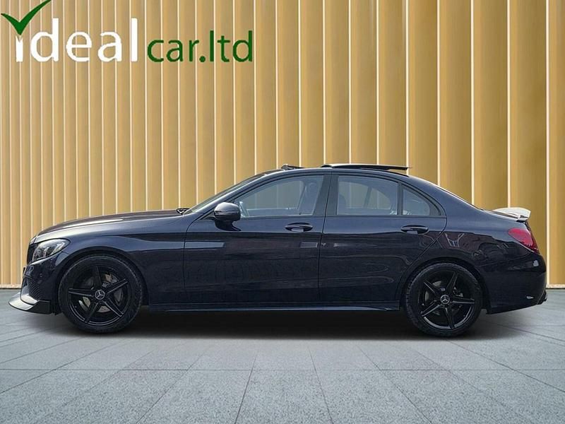 Used Mercedes C220 AMG Line Premium 2017 Blue Sedan