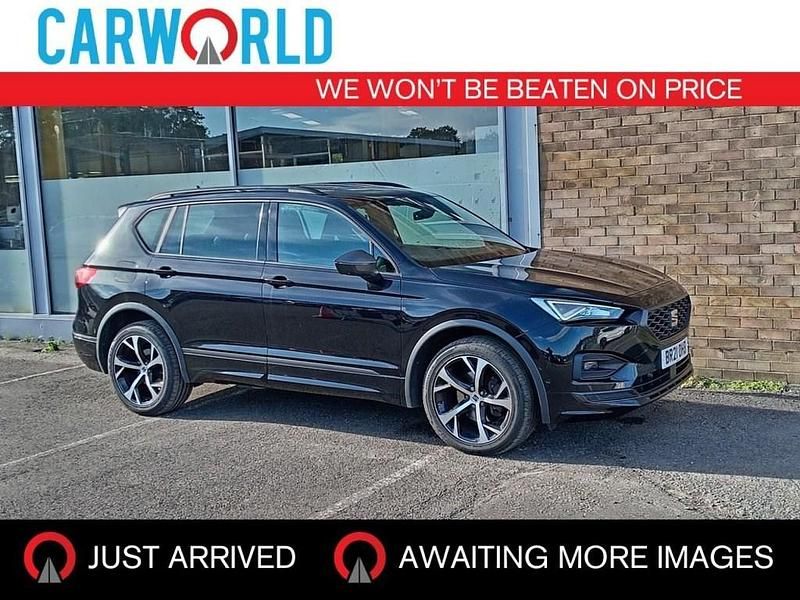 Black Used 2021 Seat Tarraco FR SUV | £18,700 (Fair price) - Image 1/3